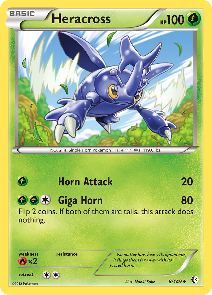 Boundaries Crossed Heracross #8/149