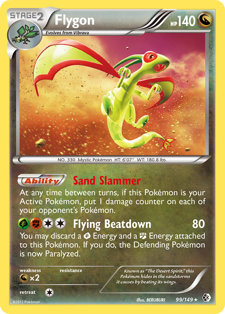 Boundaries Crossed Holo Flygon #99/149