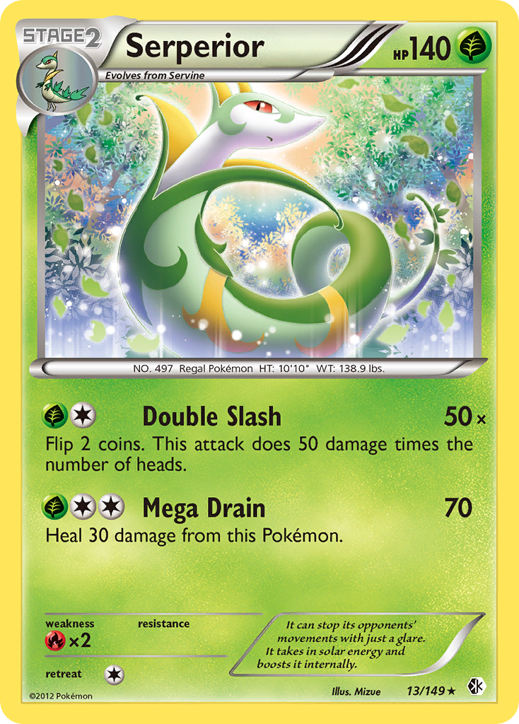Boundaries Crossed Holo Serperior #13/149