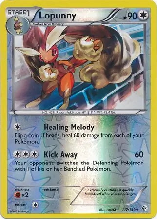 Boundaries Crossed Lopunny #117/149 reverse holo