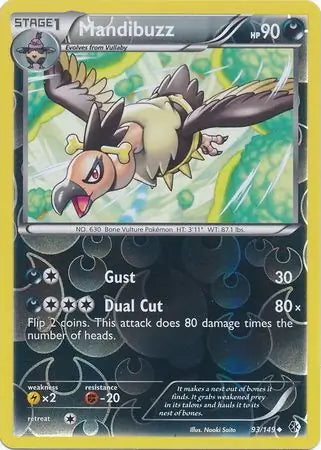 Boundaries Crossed Mandibuzz #93/149 reverse holo