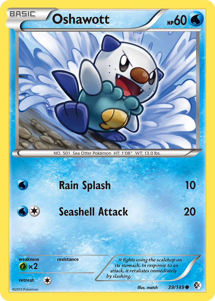 Boundaries Crossed Oshawott #39/149