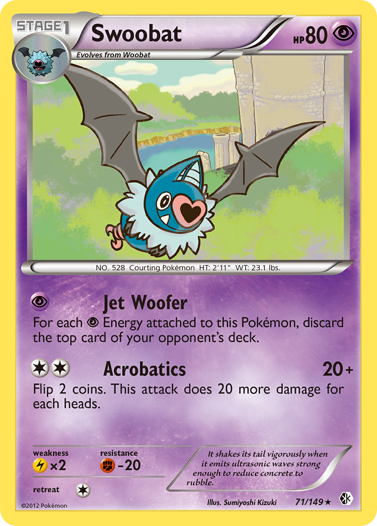 Boundaries Crossed Swoobat #71/149