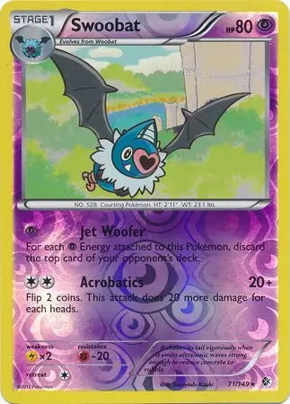 Boundaries Crossed Swoobat #71/149 reverse holo