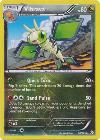Boundaries Crossed Vibrava #98/149 reverse holo