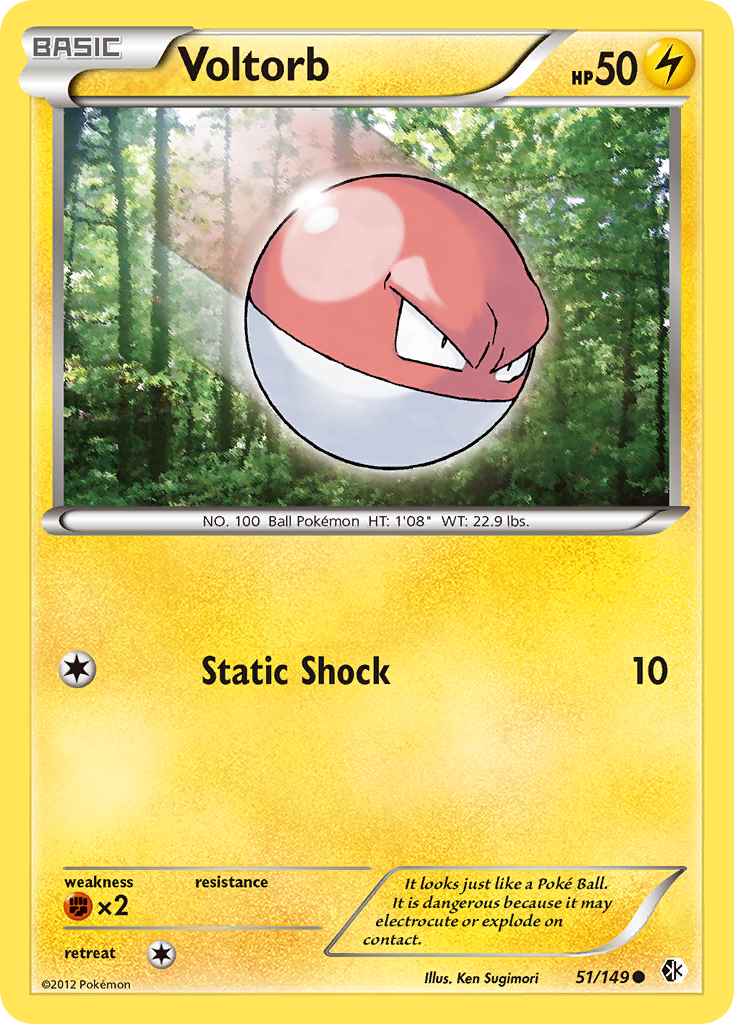 Boundaries Crossed Voltorb #51/149