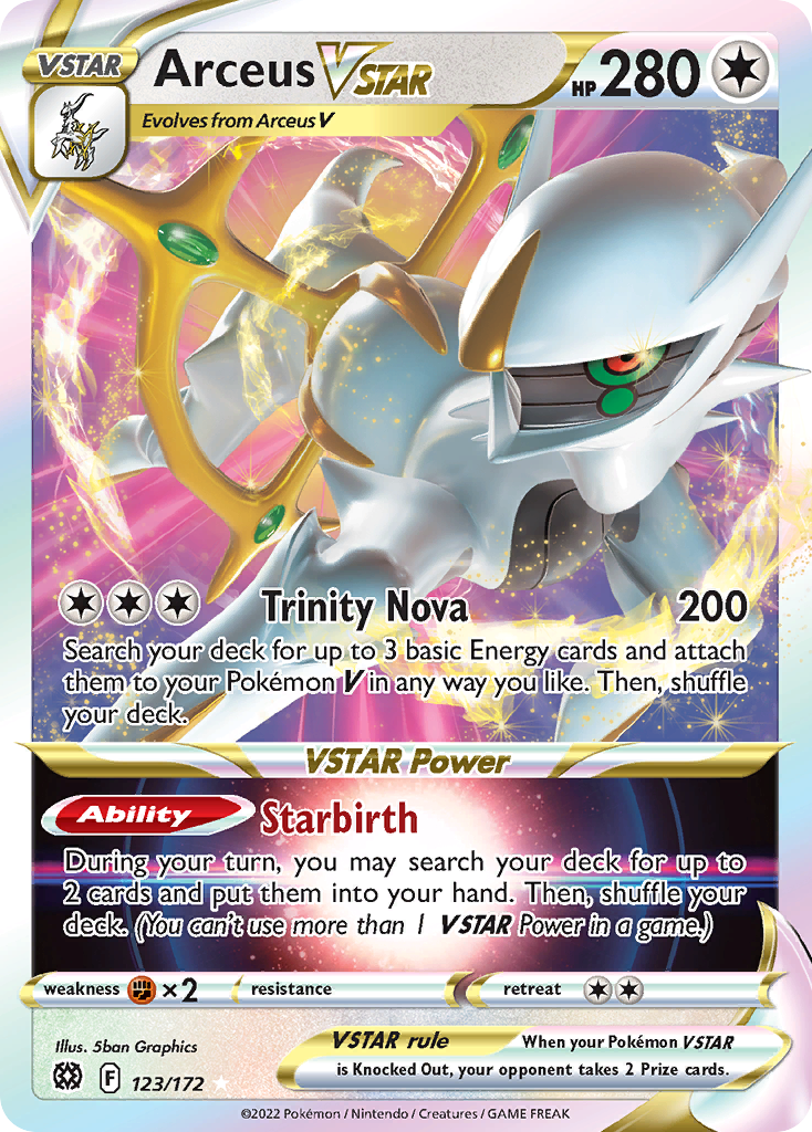 Arceus VSTAR Brilliant Stars