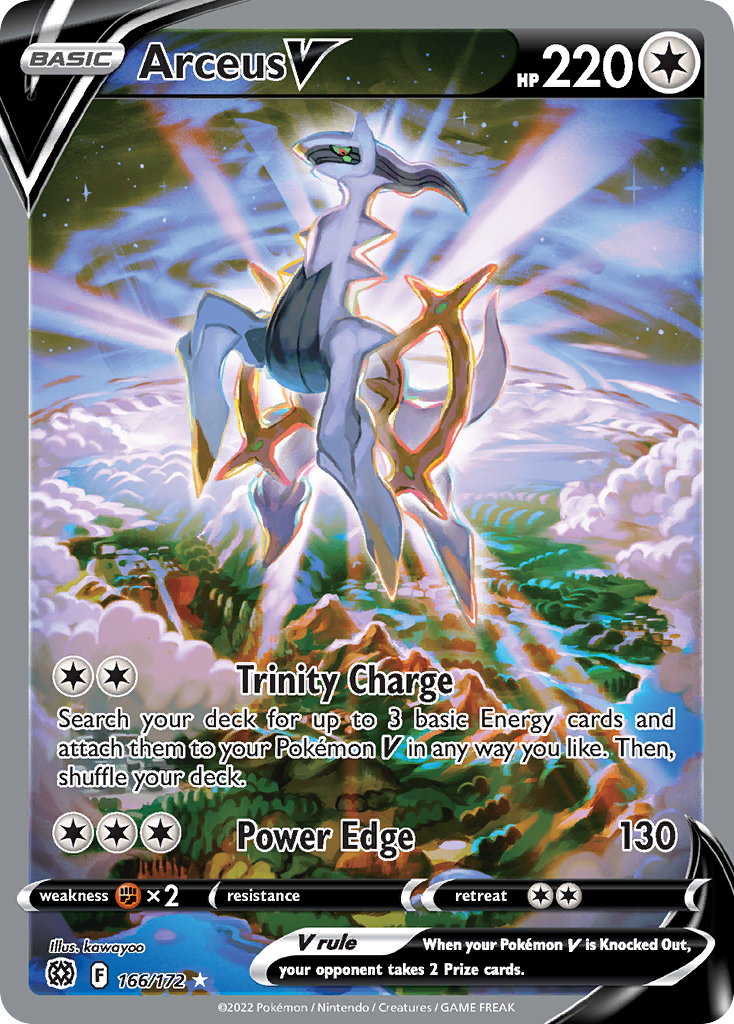 Arceus V Full Art uit Brilliant Stars