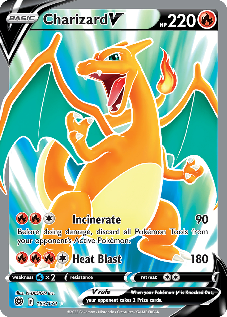 Brilliant Stars Charizard V #153/172
