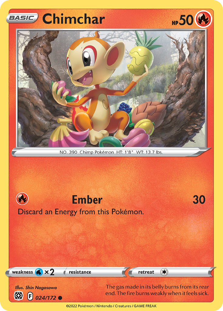Brilliant Stars Chimchar #24/172