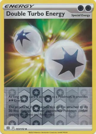Brilliant Stars Double Trouble Energy #151/172 reverse holo
