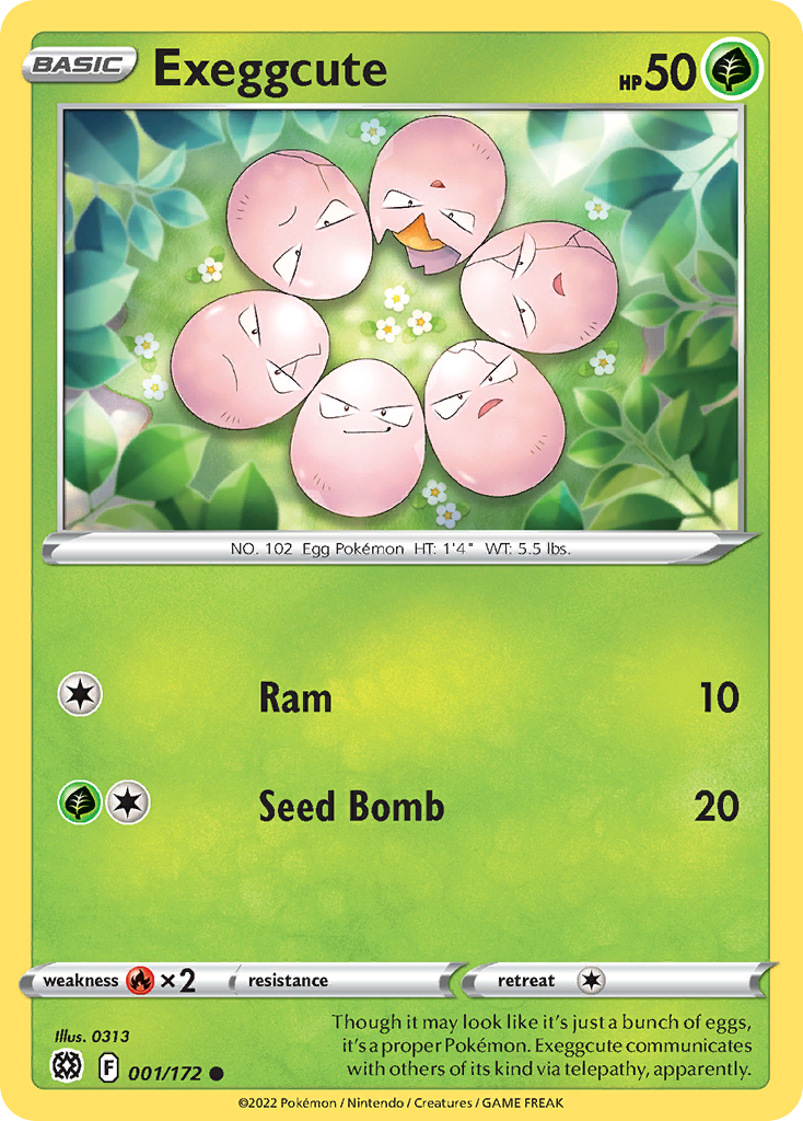 Brilliant Stars Exeggcute #1/172