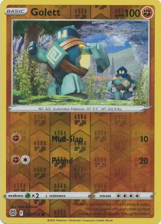 Brilliant Stars Golett #82/172 reverse holo