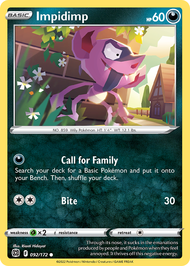 Brilliant Stars Impidimp #92/172