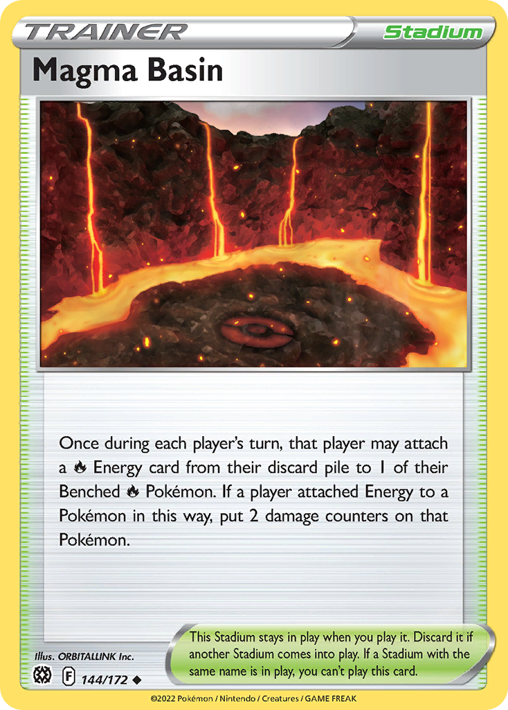 Brilliant Stars Magma Basin #144/172