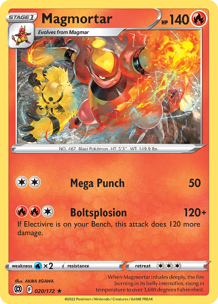 Brilliant Stars Magmortar #20/172