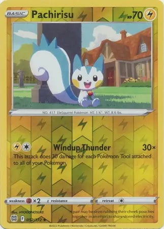 Brilliant Stars Pachirisu #52/172 reverse holo