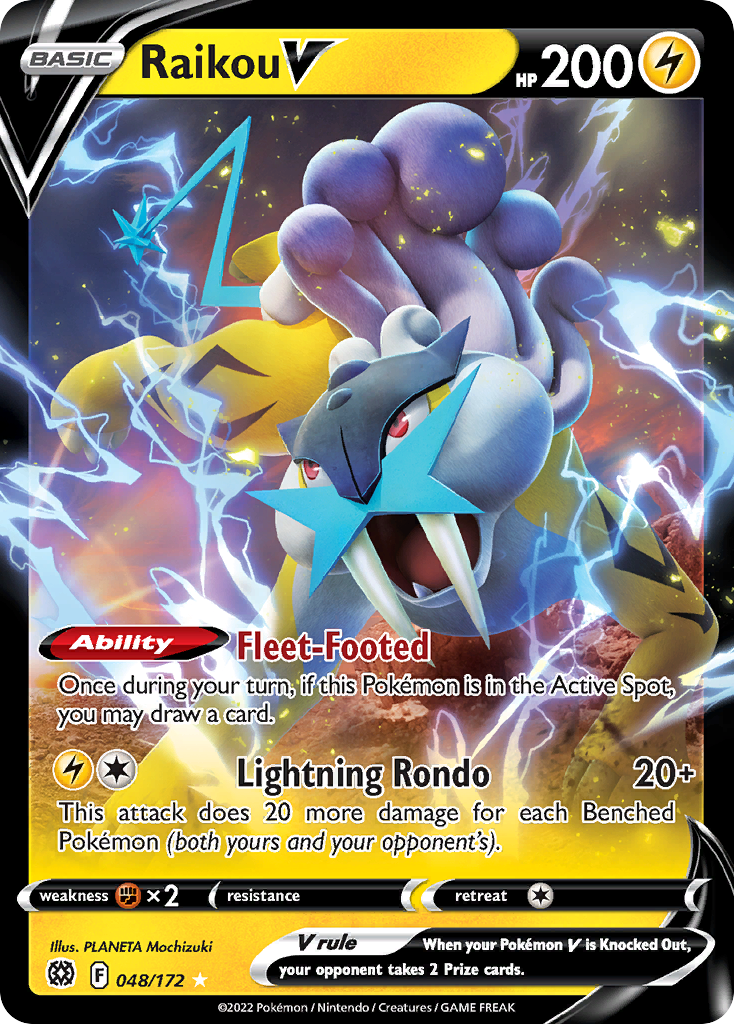 Brilliant Stars Raikou V #48/172