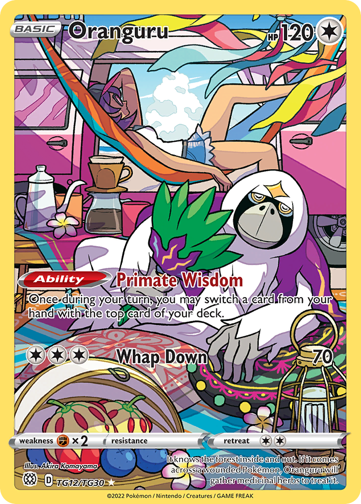 Brilliant Stars Trainer Gallery Oranguru #TG12/30