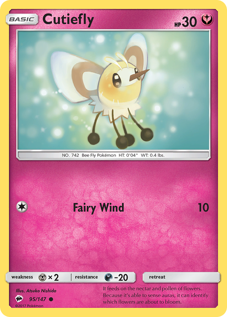 Burning Shadows Cutiefly #95/147