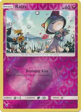 Burning Shadows Ralts #91/147 reverse holo