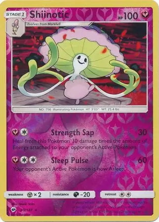 Burning Shadows Shiinotic #98/147 reverse holo