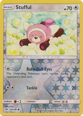 Burning Shadows Stufful #110/147 reverse holo