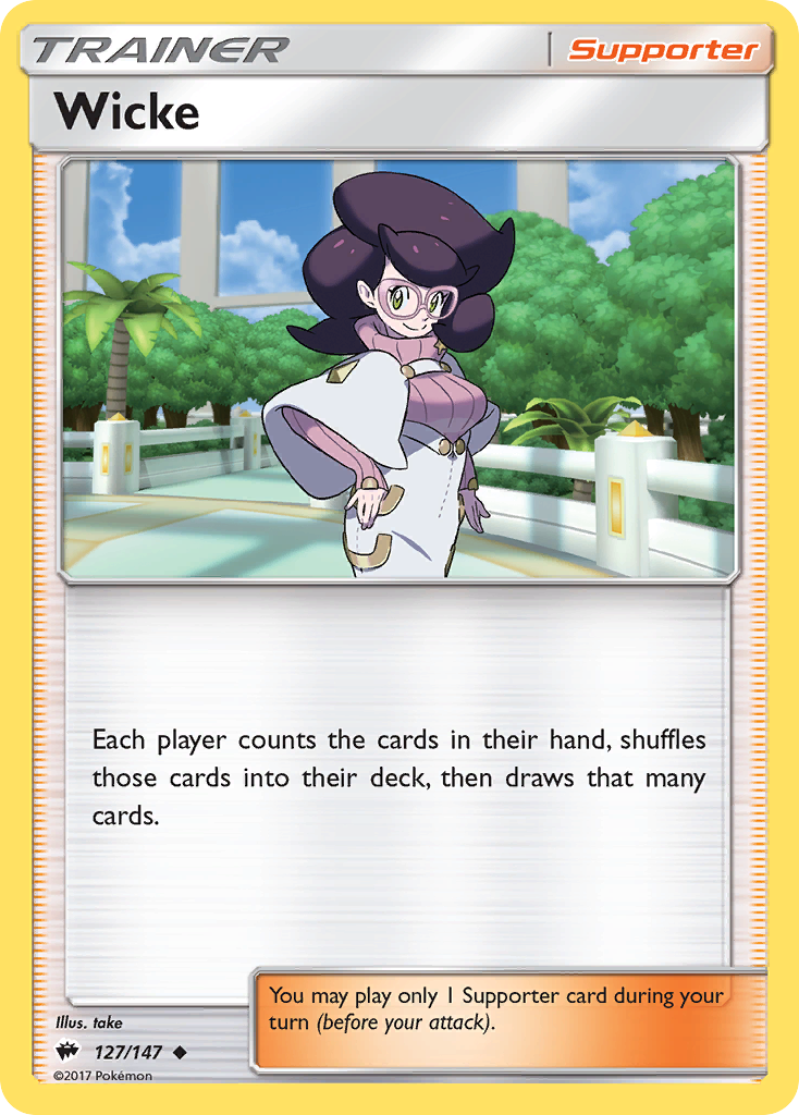 Burning Shadows Wicke #127/147