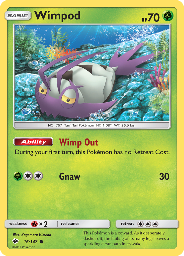 Burning Shadows Wimpod #16/147