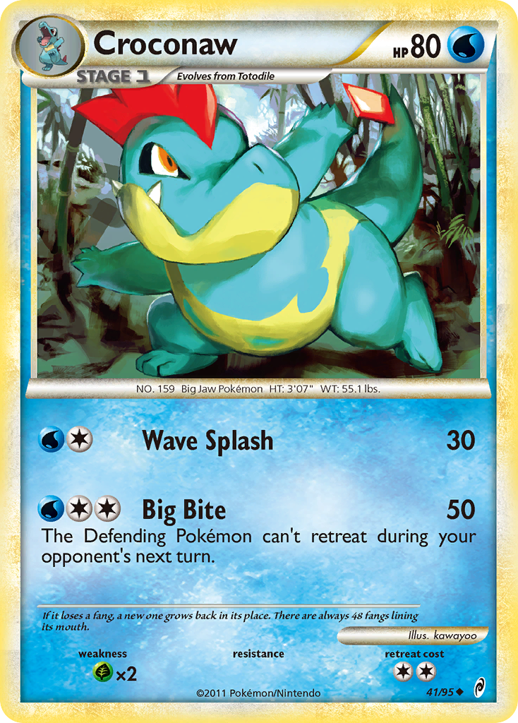 Call of Legends Croconaw #41/95