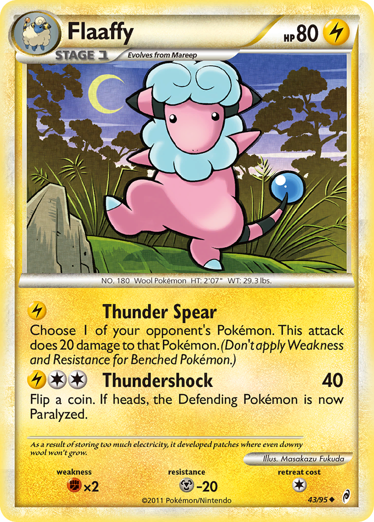 Call of Legends Flaaffy #43/95