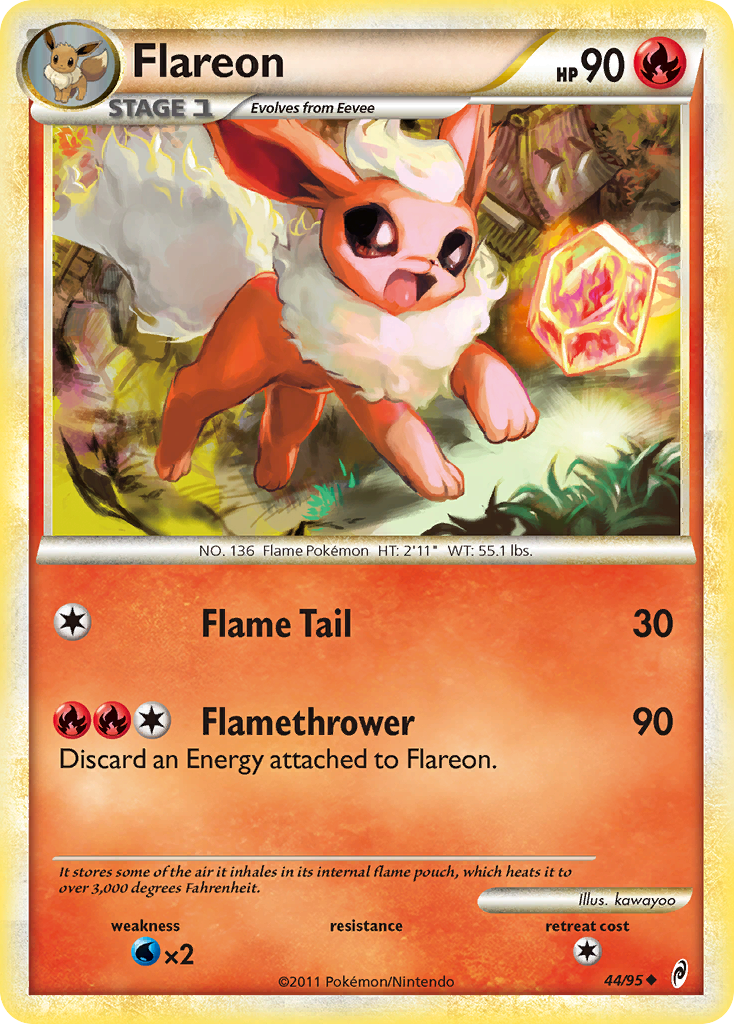 Call of Legends Flareon #44/95