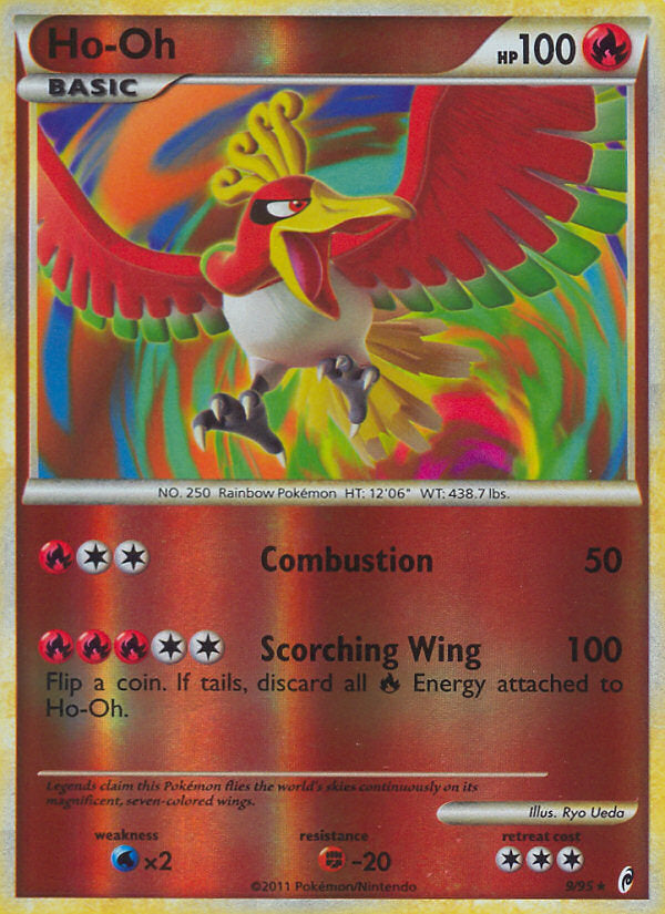 Call of Legends Ho-Oh #9/95 reverse holo