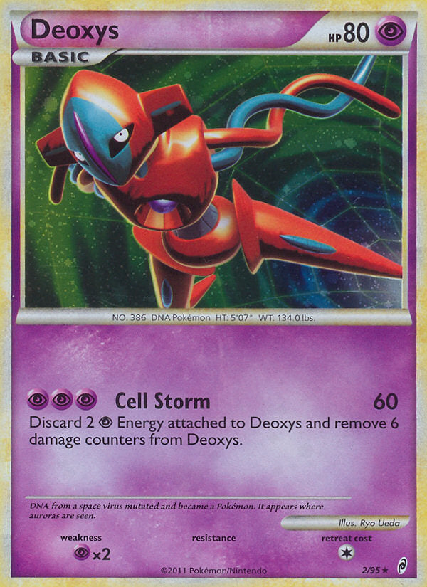 Call of Legends Holo Deoxys #2/95