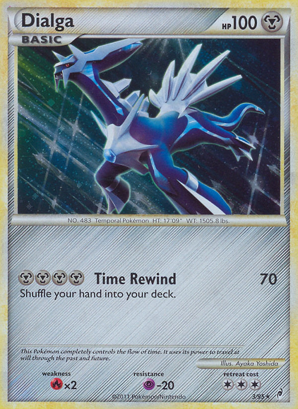 Call of Legends Holo Dialga #3/95