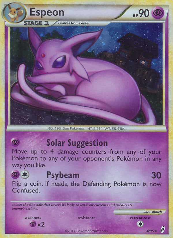 Call of Legends Holo Espeon #4/95