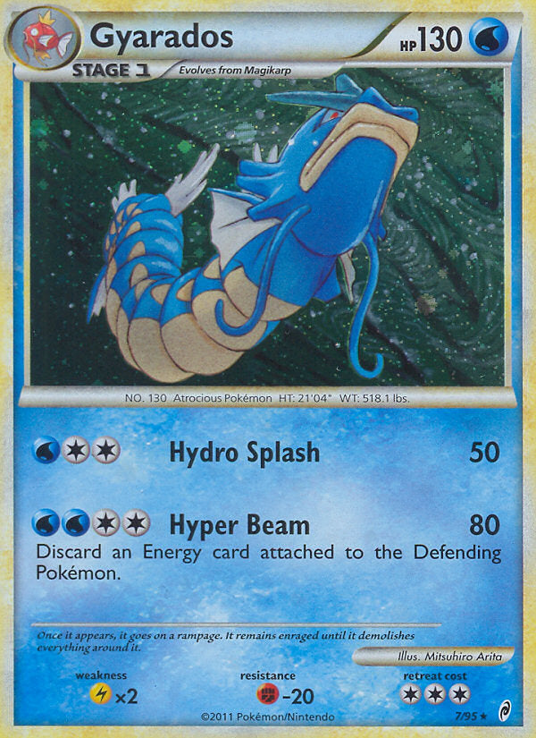 Call of Legends Holo Gyarados #7/95