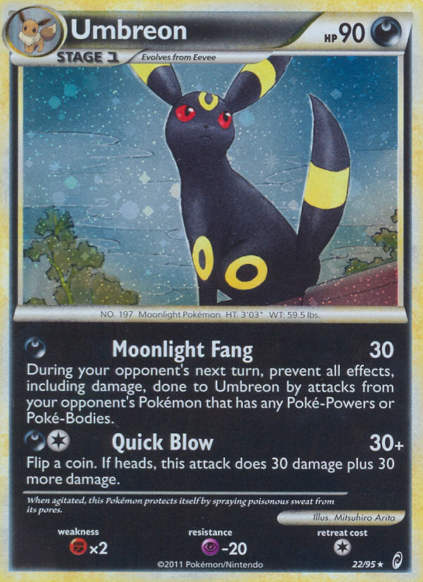 Call of Legends Holo Umbreon #22/95