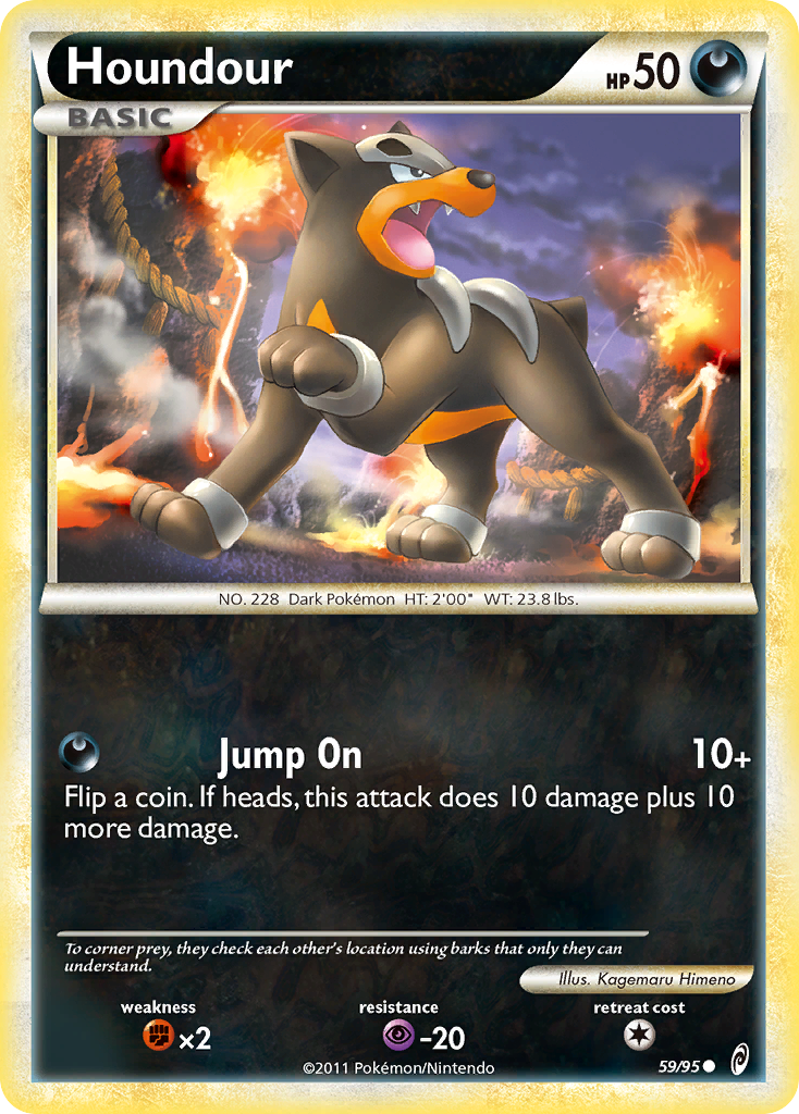 Call of Legends Houndour #59/95