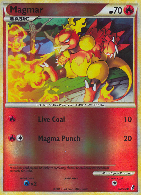 Call of Legends Magmar #62/95 reverse holo