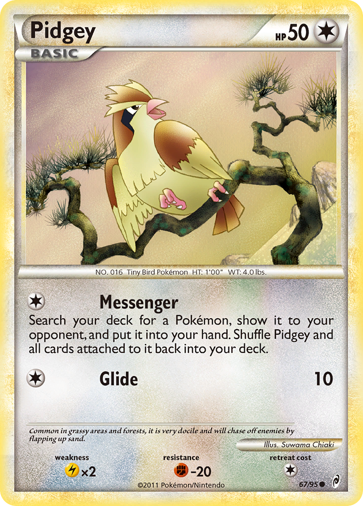 Call of Legends Pidgey #67/95