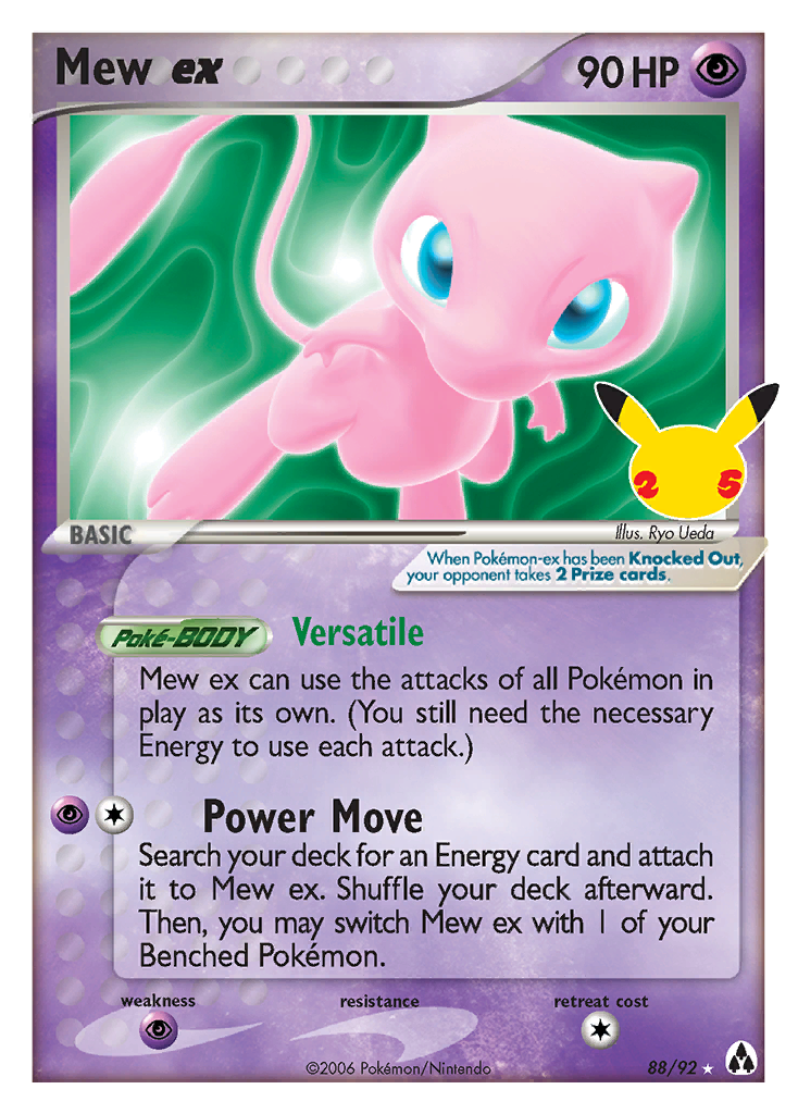 Celebrations Promo Mew ex #88 / 92