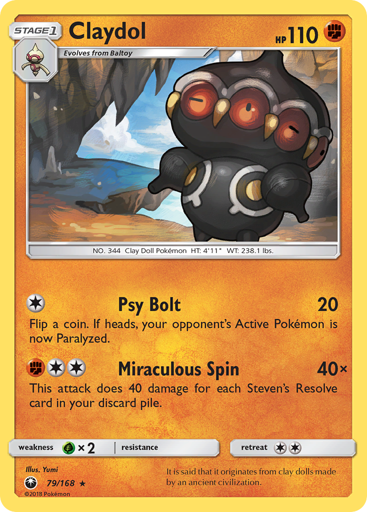 Celestial Storm Claydol #79/168