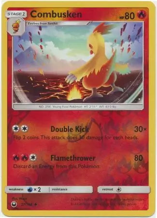 Celestial Storm Combusken #27/168 reverse holo