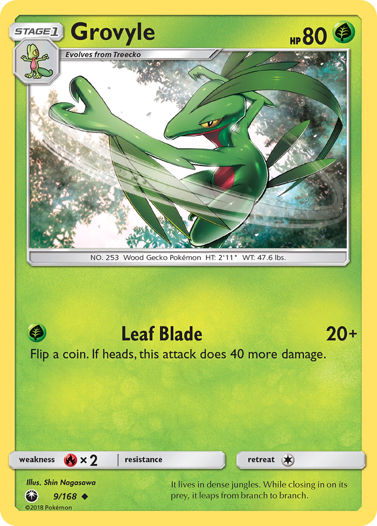Celestial Storm Grovyle #9/168