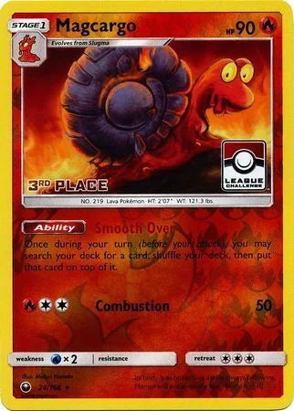 Celestial Storm Magcargo #24 Third Place League Promo