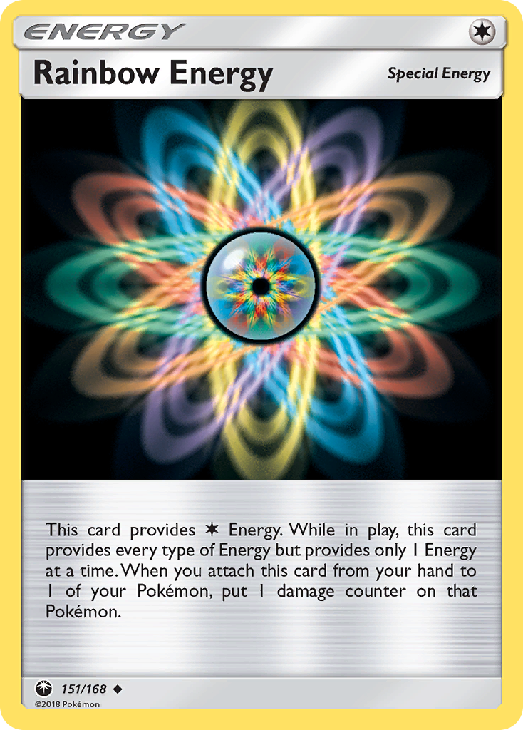 Celestial Storm Rainbow Energy #151/168