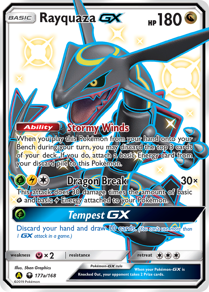 Rayquaza GX Alternate Art