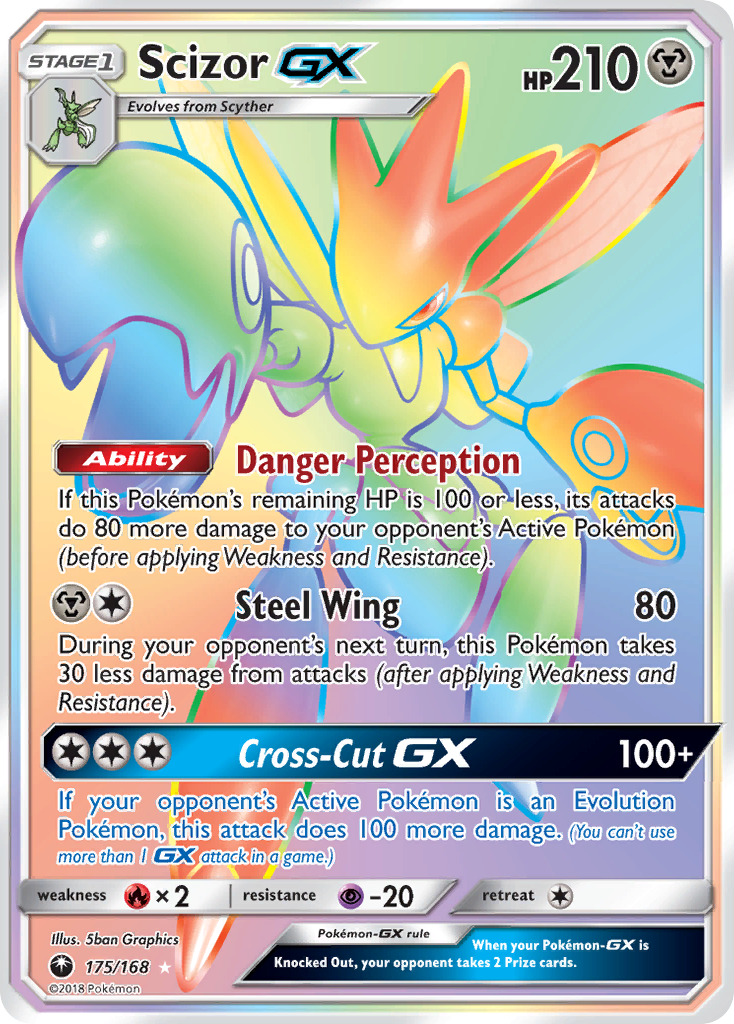 Celestial Storm Scizor GX #175/168