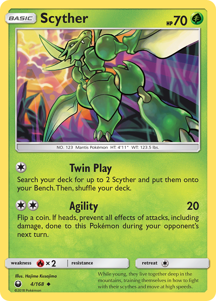 Celestial Storm Scyther #4/168
